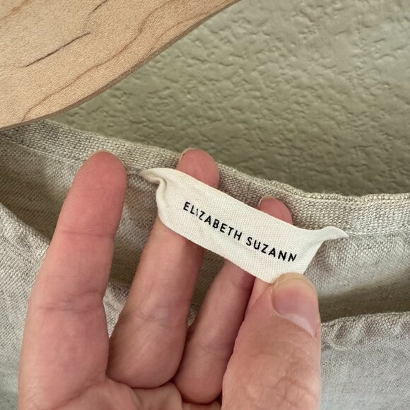 Elizabeth Suzann Petra Linen Crop Top - Picture 4 of 5